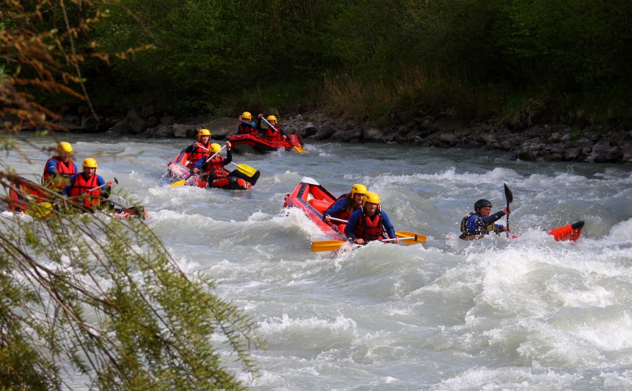 arve mont-blanc fiz aravis alpes rafting paddle - Ecolorado Rafting